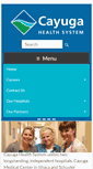 Mobile Screenshot of cayugahealthsystem.org